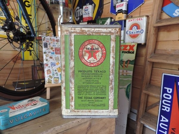 Bidon d'huile Texaco