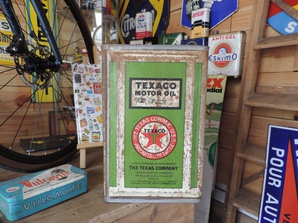 Bidon d'huile Texaco