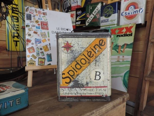 Bidon d'huile Spidoléine