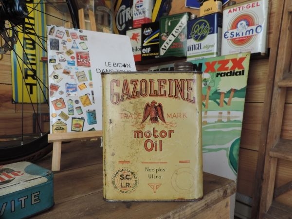Bidon d'huile Gazoléine