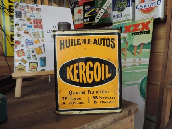 Bidon d'huile Kergoil