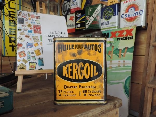 Bidon d'huile Kergoil