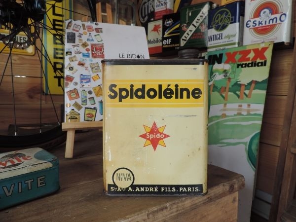 Bidon d'huile Spidoléine