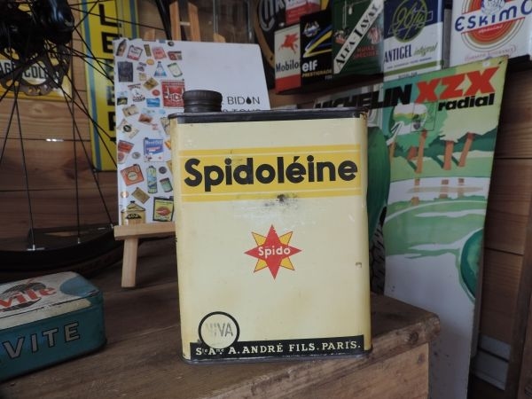 Bidon d'huile Spidoléine