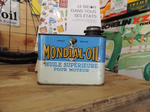 Bidon d'huile Mondial-Oil