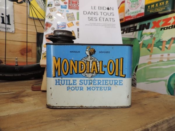 Bidon d'huile Mondial-Oil