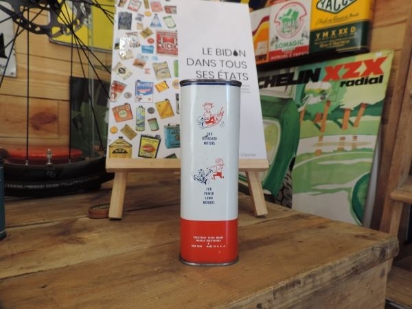 Bidon d'huile Mobiloil