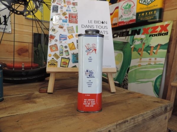 Bidon d'huile Mobiloil