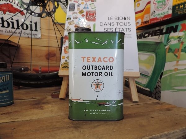 Bidon d'huile Texaco