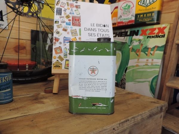 Bidon d'huile Texaco