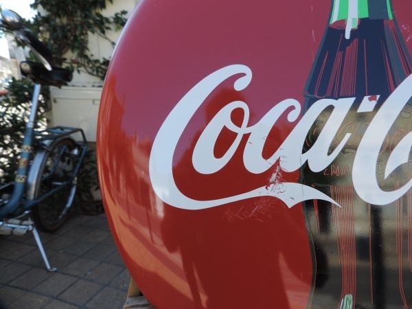 Tôle bombée Coca-Cola