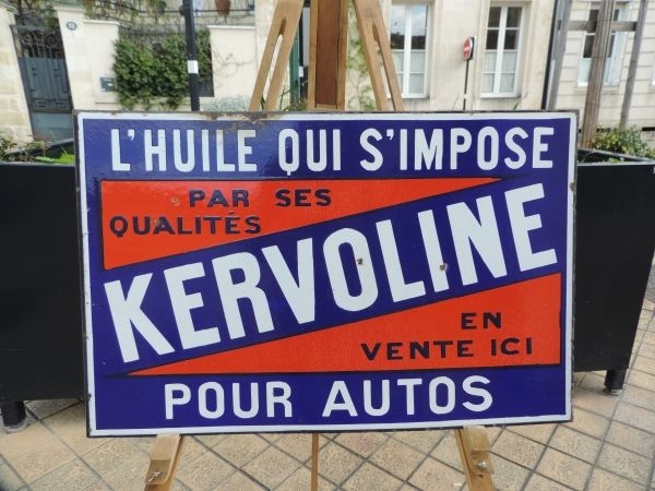 Plaque émaillée Kervoline