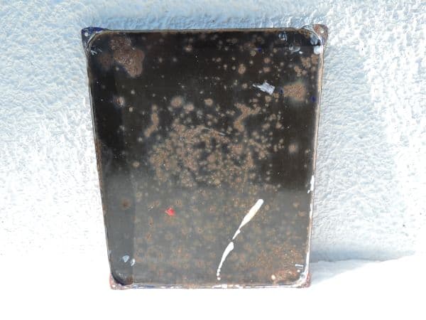 Plaque émaillée Pile Wonder