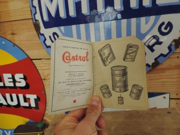 Carnet Castrol